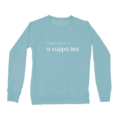 Women's Cuppa Tea Crew Sweatshirt, Teal-0